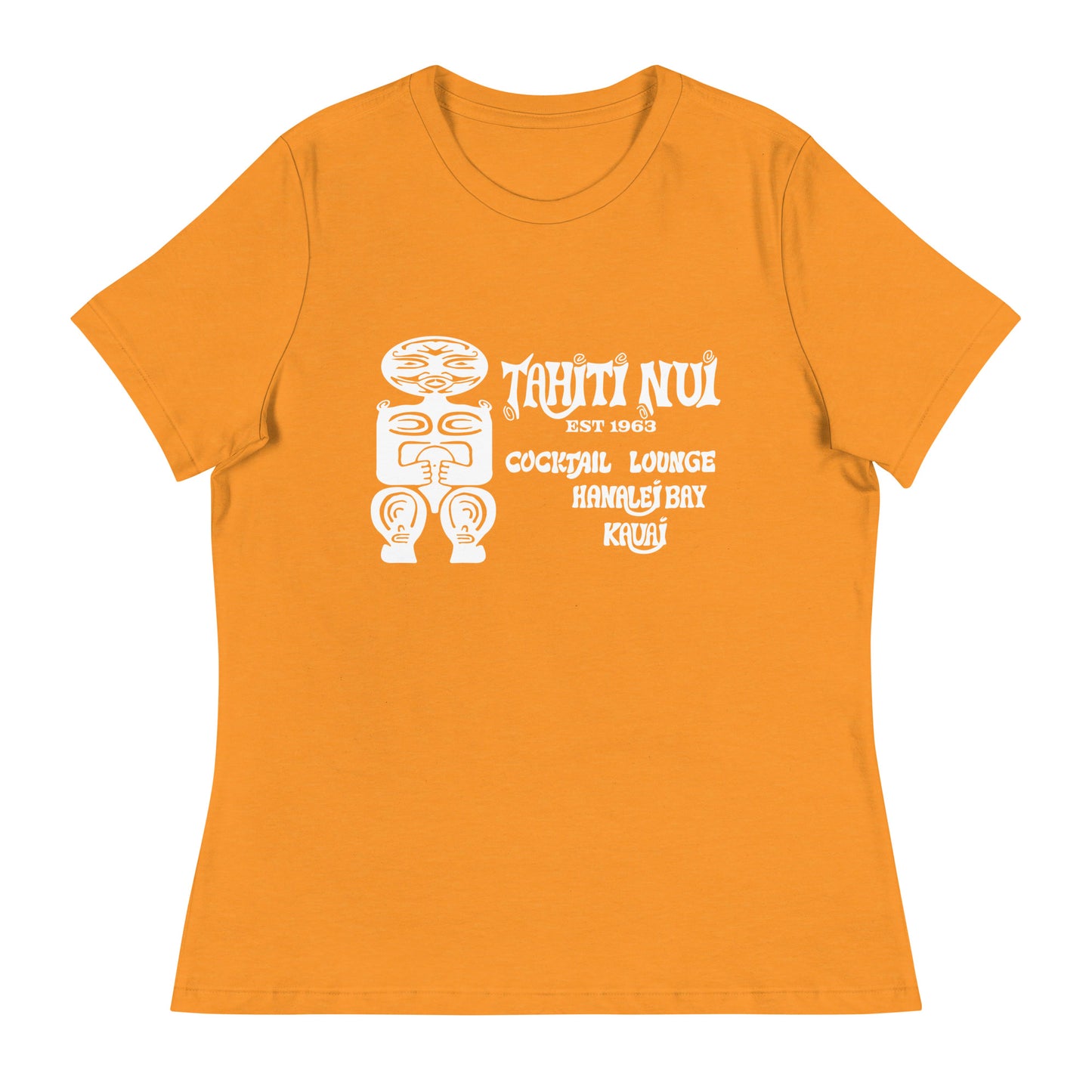 Women's Relaxed T-Shirt - ClassicTahiti Nui Logo (Other Colors Available)