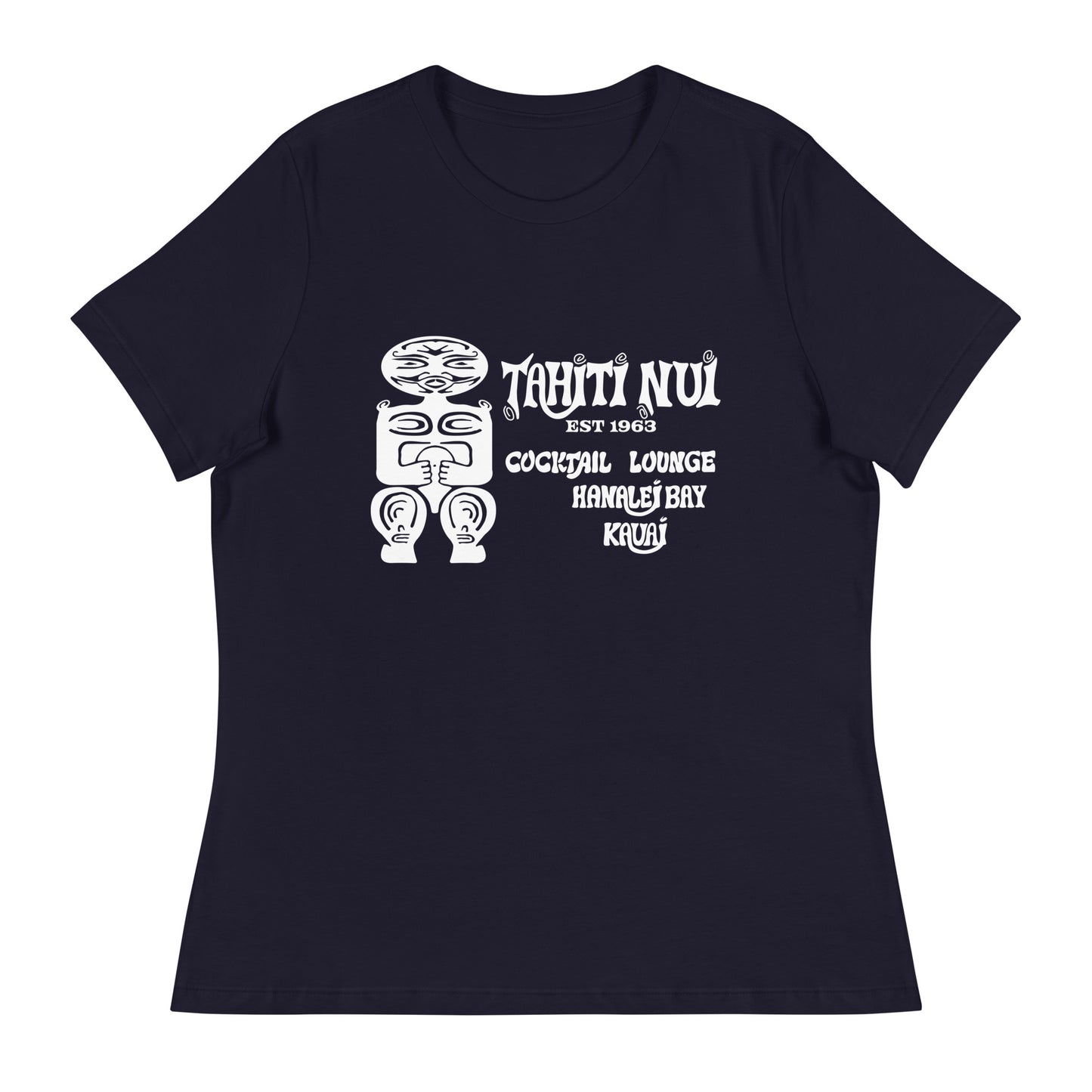 Women's Relaxed T-Shirt - ClassicTahiti Nui Logo (Other Colors Available)